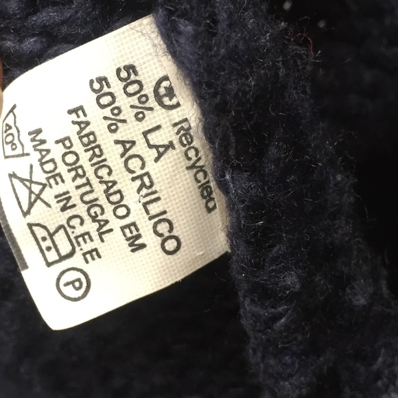 Navy blue child's sweater - Picture 5 of 8